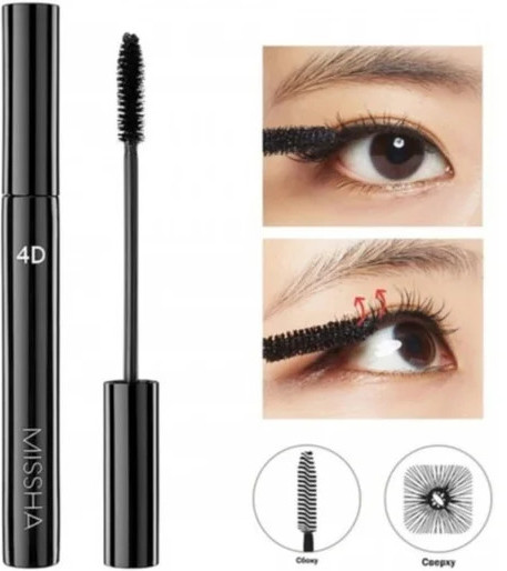 Тушь для ресниц «The Style 4D Mascara», оттенок Черный
