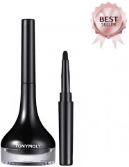 Подводка для глаз «Back Gel Eyeliner Black», оттенок Черный - Фото 2