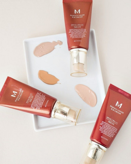 BB крем для лица «M Perfect Cover B.B Cream», оттенок 21