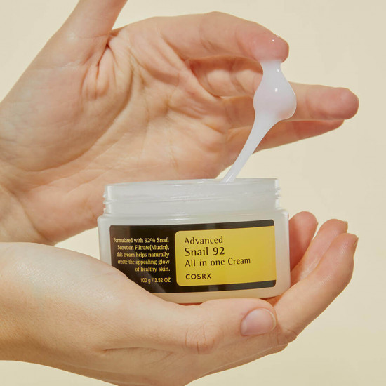 Крем с муцином улитки «Advanced Snail 92 All In One Cream»