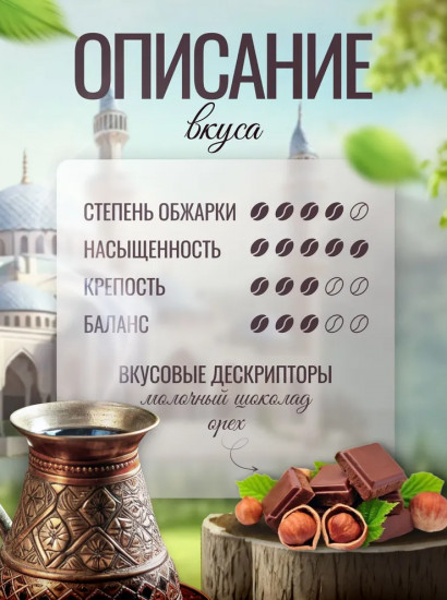 Кофе молотый турецкий для турки
