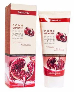 Гранатовая пенка для умывания лица «Pomegranate Pure Cleansing Foam»