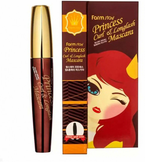 Тушь для ресниц «Princess Curl & Longlash Mascara», цвет Черный