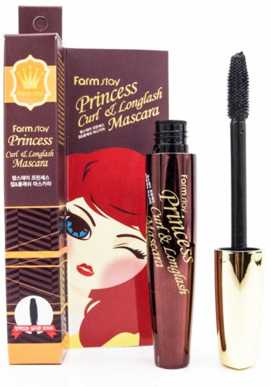 Тушь для ресниц «Princess Curl & Longlash Mascara», цвет Черный