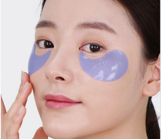 Увлажняющие гидрогелевые патчи с пептидами «Hyaluron Aqua Peptide 9 Ampoule Eye Patch»