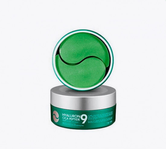 Гиалуроновые патчи с пептидами «Hyaluron Cica Peptide 9 Ampoule Eye Patch»