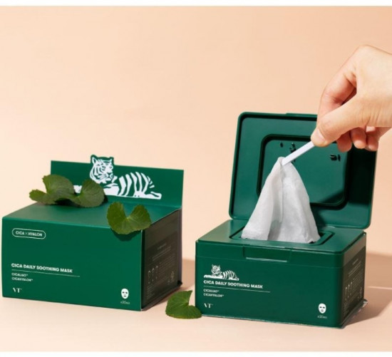 Маска для лица с экстрактом центеллы «Cica Daily Soothing Mask»