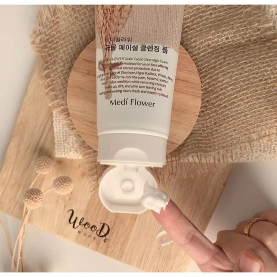 Пенка для умывания со злаками «Grain Facial Cleansing Foam»