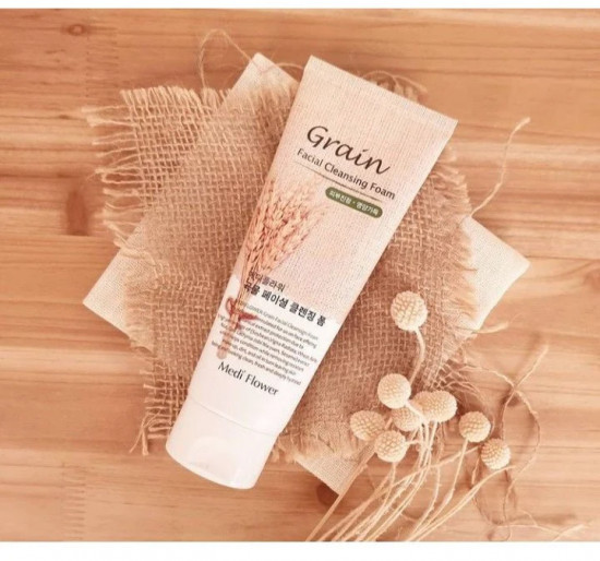 Пенка для умывания со злаками «Grain Facial Cleansing Foam»