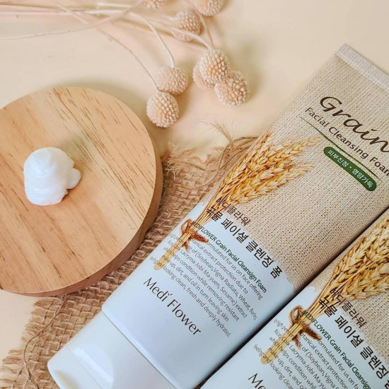 Пенка для умывания со злаками «Grain Facial Cleansing Foam»