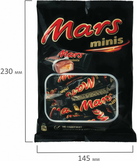Набор батончиков шоколадных «Minis»