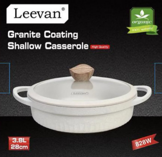 Кастрюля с крышкой с гранитным покрытием