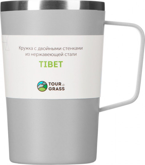 Кружка стальная с двойными стенками «Tibet»