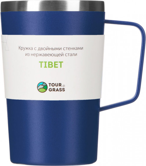 Кружка стальная с двойными стенками «Tibet»