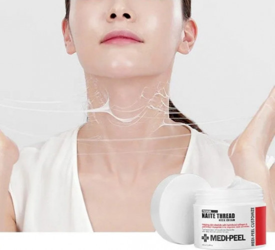 Крем для восстановления эластичности кожи шеи «Naite Thread Neck Cream»