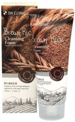 Пенка для лица с отрубями коричневого риса «Brown Rice Foam Cleansing» - Фото 1