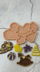 Силиконовый молд «Палетка детская» - Фото 1