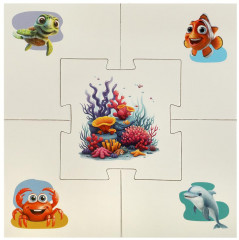 Игра-пазл развивающая «Кто в домике живёт?» - Фото 3