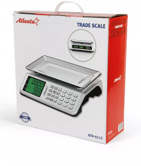 Весы торговые электронные настольные ATH-6115 - Фото 4