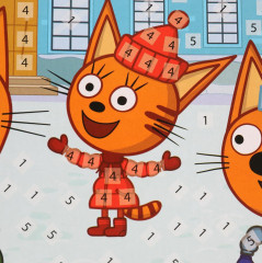 Аппликация мягкая «Три кота» - Фото 2