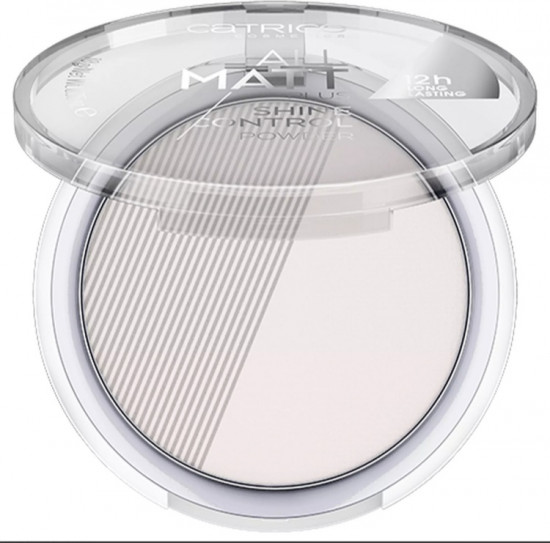 Пудра компактная для лица «All Matt Plus Shine Control Powder», оттенок 001 Прозрачный