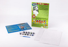 Картина по номерам «Панды» - Фото 1