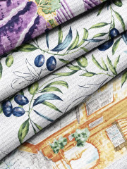 Комплект полотенец вафельных - Фото 6