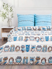 Комплект постельного белья «Совушки» - Фото 4