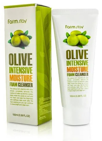 Пенка для умывания с экстрактом оливы «Olive Intensive Moisture Foam Cleanser»
