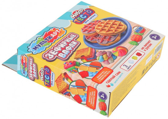 Набор для лепки «Зефирные вафли»