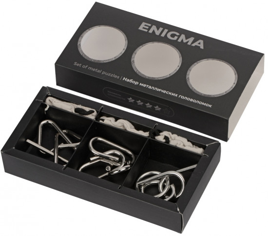 Набор головоломок металлических «Enigma»
