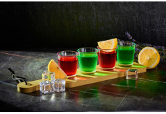 Набор стопок на бамбуковой подставке «Shots» - Фото 3