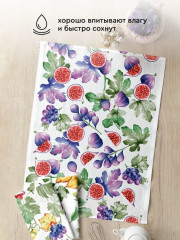 Комплект полотенец вафельных - Фото 3