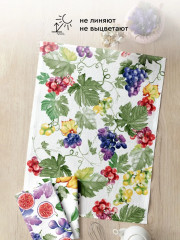 Комплект полотенец вафельных - Фото 4