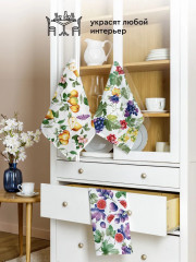 Комплект полотенец вафельных - Фото 5