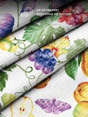 Комплект полотенец вафельных - Фото 6