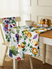 Комплект полотенец вафельных - Фото 9