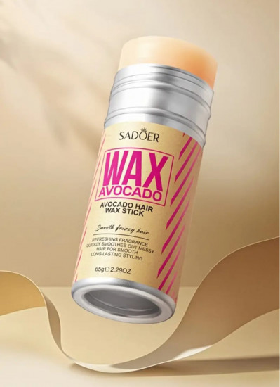Воск для укладки волос «Sadoer Avocado Hair Wax Stick»