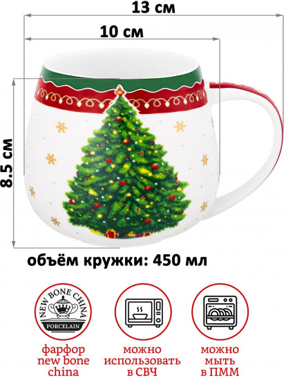 Набор кружек «Новогодняя елка»