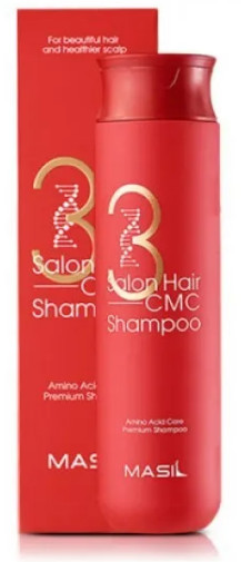 Восстанавливающий профессиональный шампунь с керамидами «3 Salon Hair CMC Shampoo»