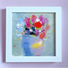 Картина маслом «Пробуждение цвета» - Фото 5