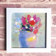 Картина маслом «Пробуждение цвета» - Фото 3