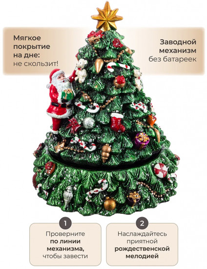 Музыкальная карусель с Дедом Морозом «Рождественская ель»