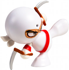 Игрушка «Ниндзя белый с серпами» - Фото 1