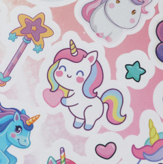 Наклейки многоразовые «Единорог» - Фото 1