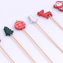 Набор шпажек для канапе «Новогодние игрушки» - Фото 4