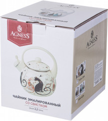 Чайник со свистком «Парижские коты» - Фото 4