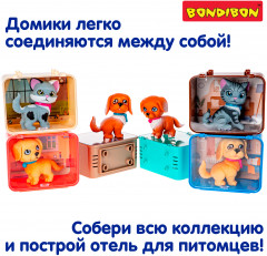 Игровой набор «Котенок серый полосатый в боксе» - Фото 14