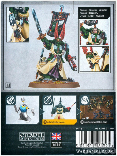 Фигурка-миниатюра сборная «Dark Angels Azrael»