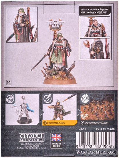 Фигурка-миниатюра сборная «Lord Castellan Ursula Creed»